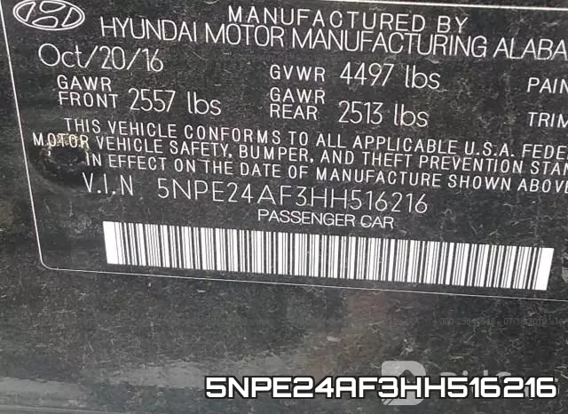 5NPE24AF3HH516216 фото 10