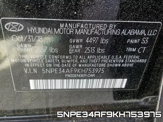 5NPE34AF9KH753975 фото 2