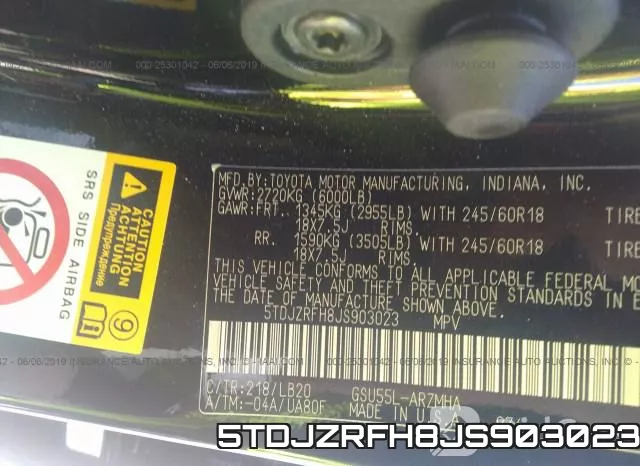 5TDJZRFH8JS903023 фото 10