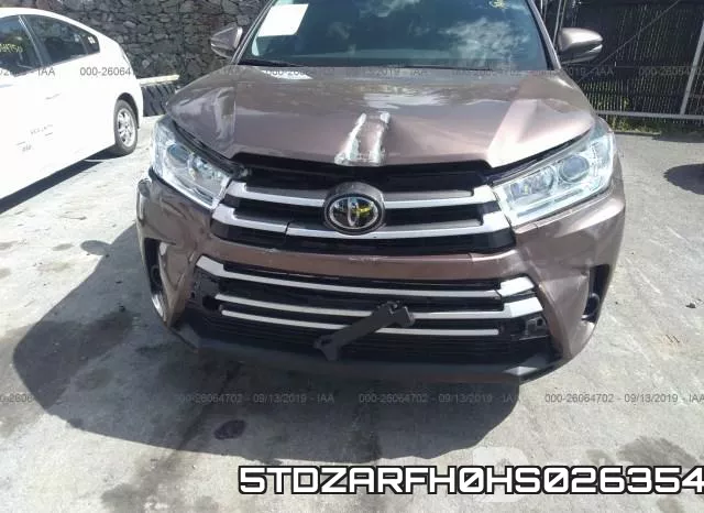 5TDZARFH0HS026354 фото 7