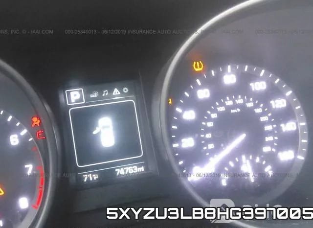 5XYZU3LB8HG397005 фото 8