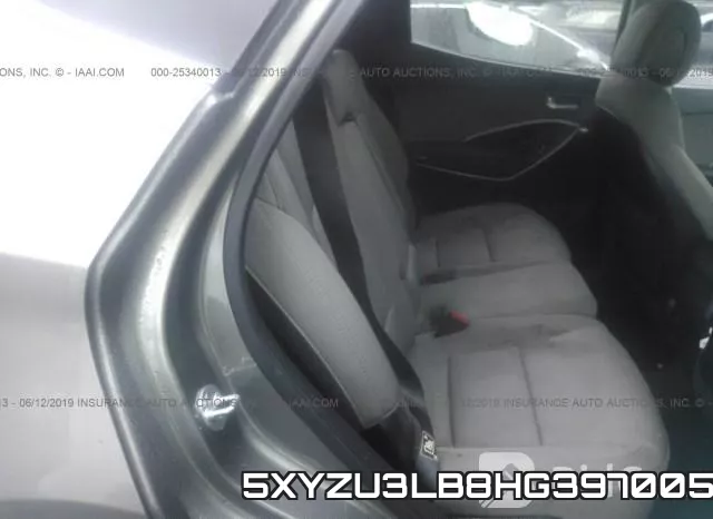 5XYZU3LB8HG397005 фото 9