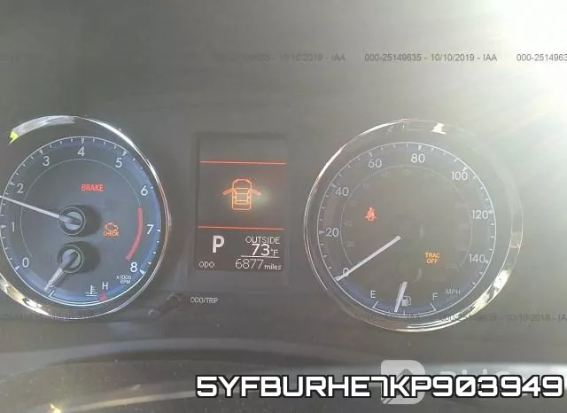 5YFBURHE7KP903949 фото 8