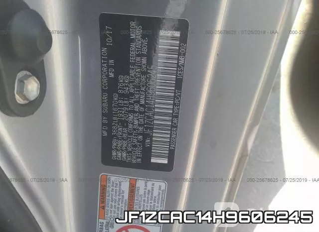 JF1ZCAC14H9606245 фото 10
