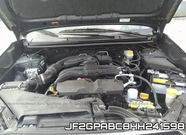 JF2GPABC8HH241598 фото 2