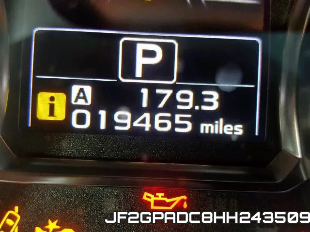 JF2GPADC8HH243509 фото 9