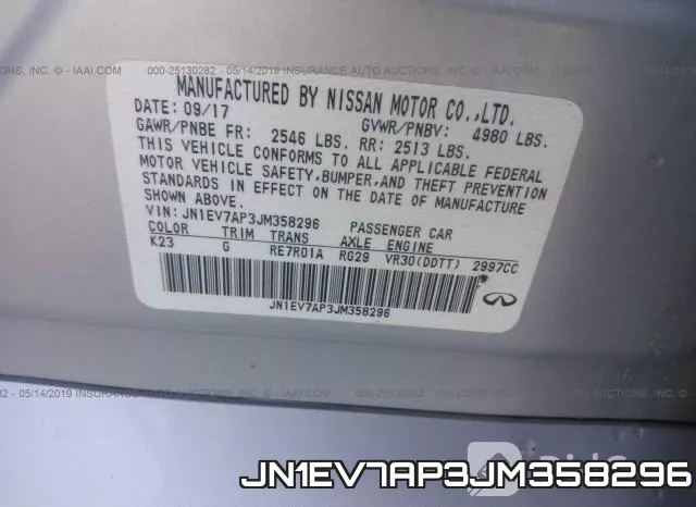 JN1EV7AP3JM358296 фото 10