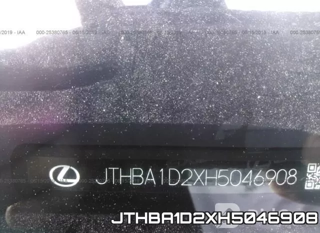 JTHBA1D2XH5046908 фото 10