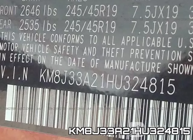 KM8J33A21HU324815 фото 10