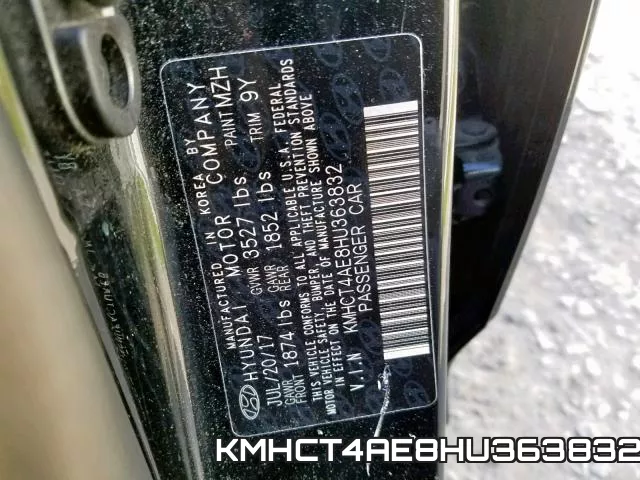 KMHCT4AE8HU363832 фото 2