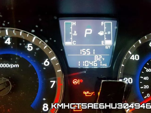 KMHCT5AE6HU304946 фото 9