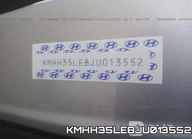 KMHH35LE8JU013552 фото 10