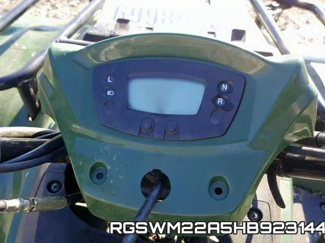 RGSWM22A5HB923144 фото 9