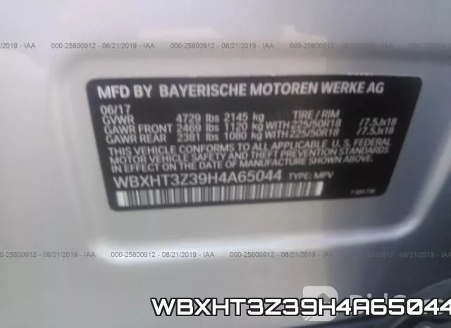 WBXHT3Z39H4A65044 фото 10