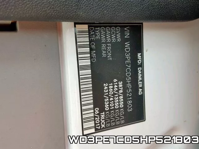 WD3PE7CD5HP521803 фото 2