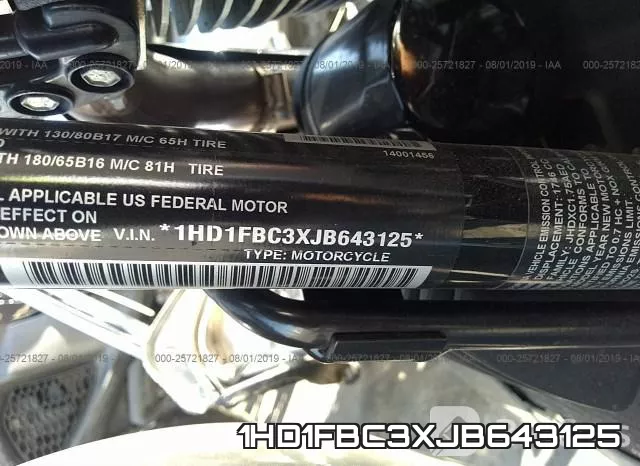 1HD1FBC3XJB643125 фото 2