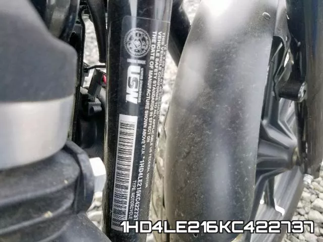 1HD4LE216KC422737 фото 2