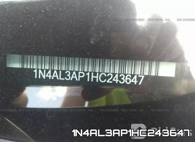 1N4AL3AP1HC243647 фото 10