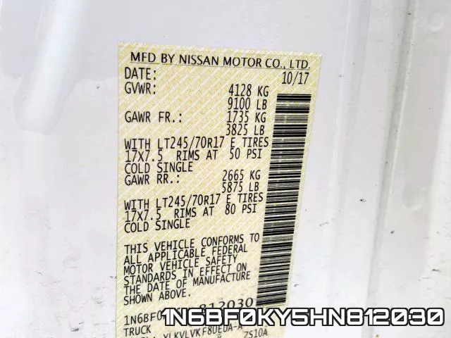 1N6BF0KY5HN812030 фото 2