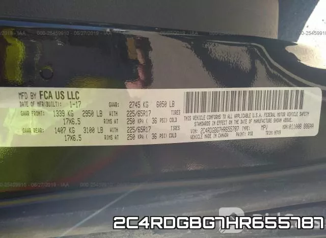2C4RDGBG7HR655787 фото 10