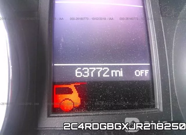 2C4RDGBGXJR278250 фото 8