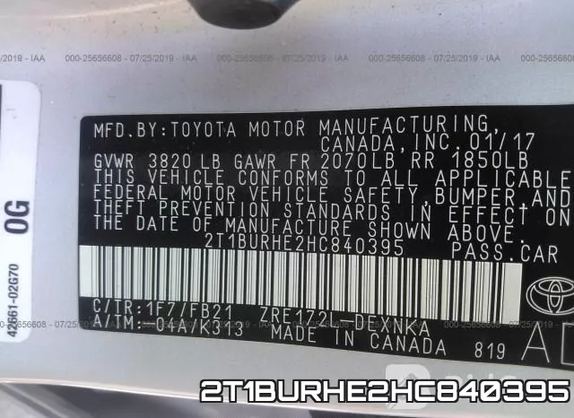 2T1BURHE2HC840395 фото 10