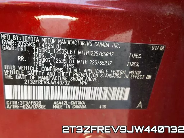 2T3ZFREV9JW440732 фото 2