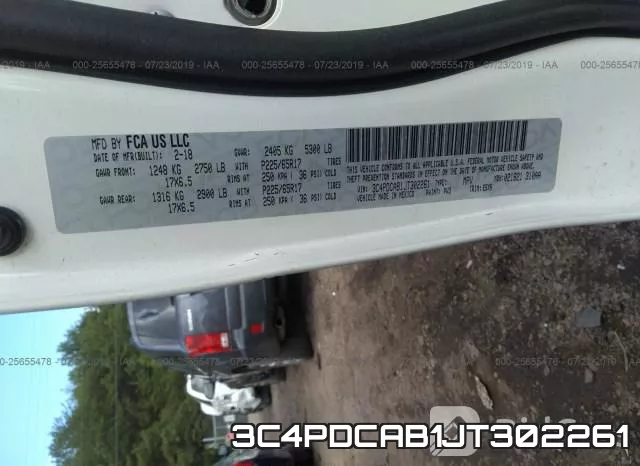3C4PDCAB1JT302261 фото 10