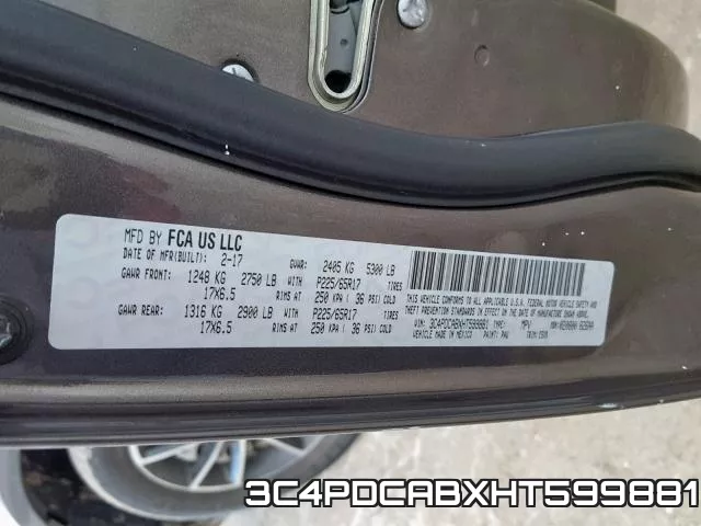 3C4PDCABXHT599881 фото 2