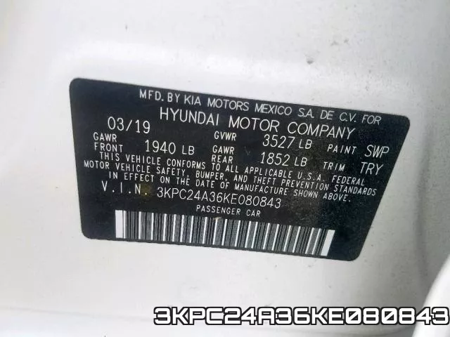 3KPC24A36KE080843 фото 2