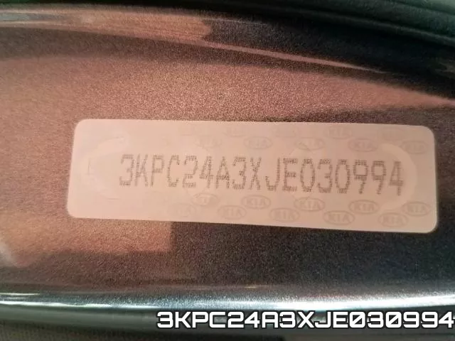 3KPC24A3XJE030994 фото 2
