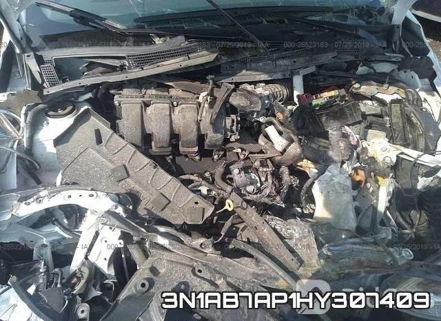 3N1AB7AP1HY307409 фото 2