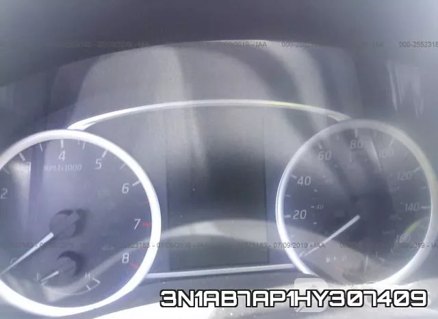 3N1AB7AP1HY307409 фото 8