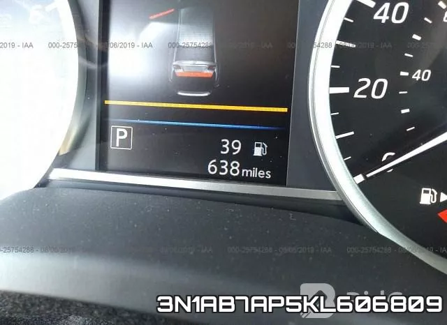 3N1AB7AP5KL606809 фото 8