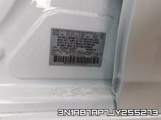 3N1AB7AP7JY255273 фото 2