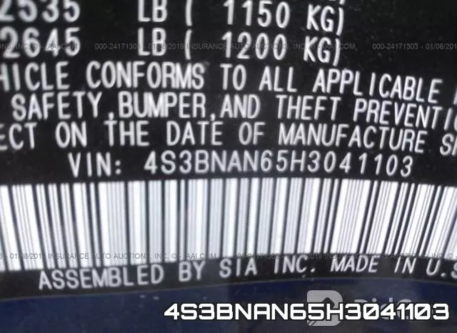 4S3BNAN65H3041103 фото 10