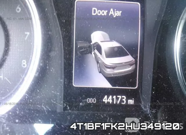 4T1BF1FK2HU349120 фото 8