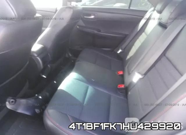 4T1BF1FK7HU429920 фото 9