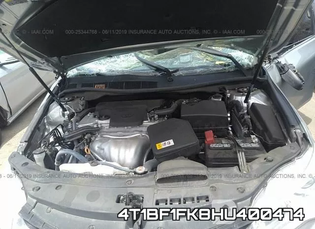 4T1BF1FK8HU400474 фото 2