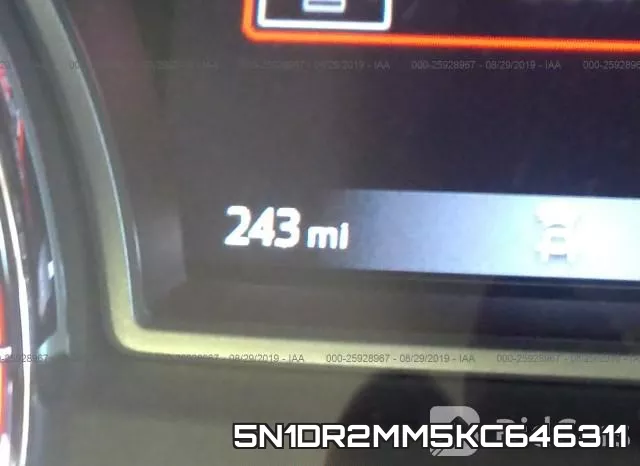 5N1DR2MM5KC646311 фото 8