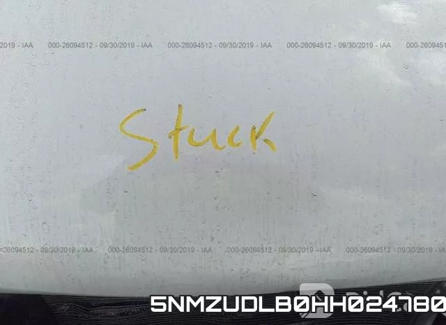 5NMZUDLB0HH024780 фото 2