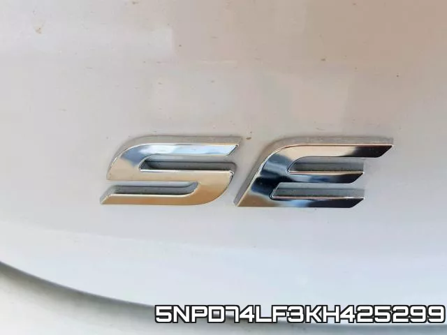 5NPD74LF3KH425299 фото 10