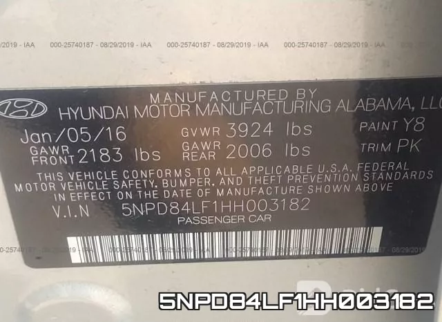 5NPD84LF1HH003182 фото 10