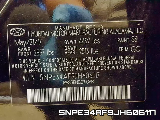 5NPE34AF9JH606117 фото 2