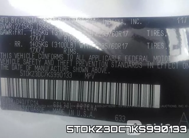 5TDKZ3DC7KS990133 фото 10