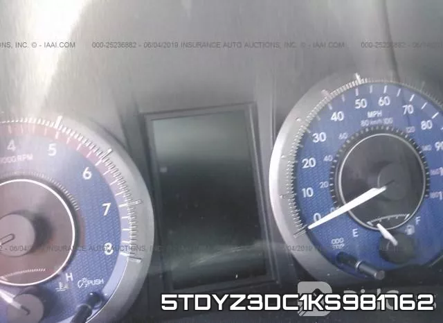 5TDYZ3DC1KS981762 фото 8