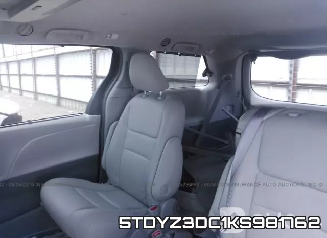 5TDYZ3DC1KS981762 фото 9