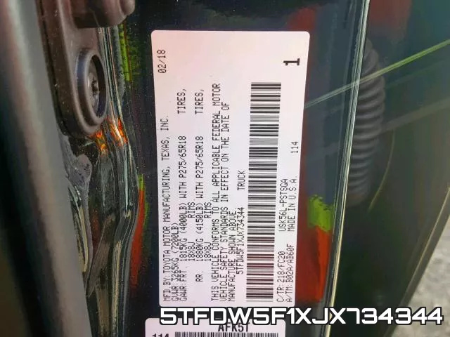 5TFDW5F1XJX734344 фото 2