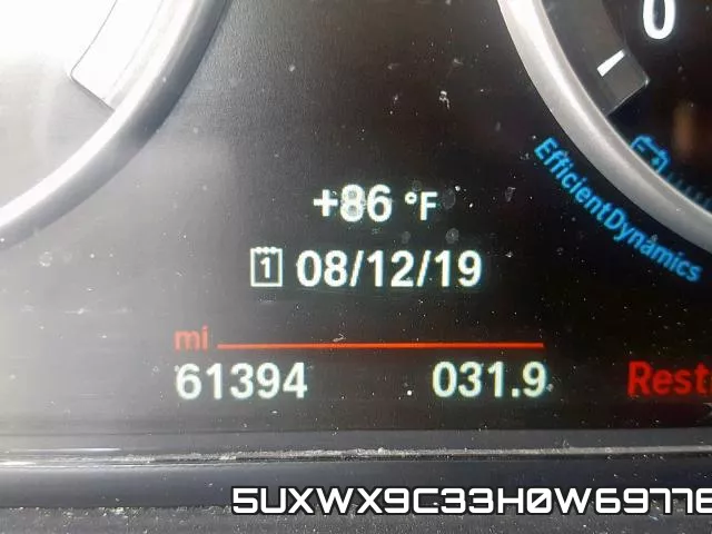 5UXWX9C33H0W69776 фото 9