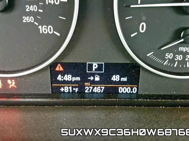 5UXWX9C36H0W68766 фото 9